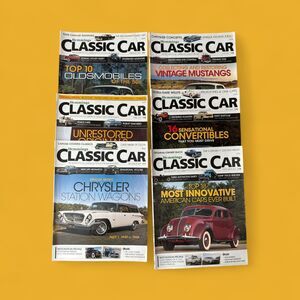 2013 Hemmings Classic Car Magazine Lot of 6 Issues Feb Apr Jun Jul Sep Dec